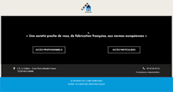 Desktop Screenshot of come-fermetures.fr
